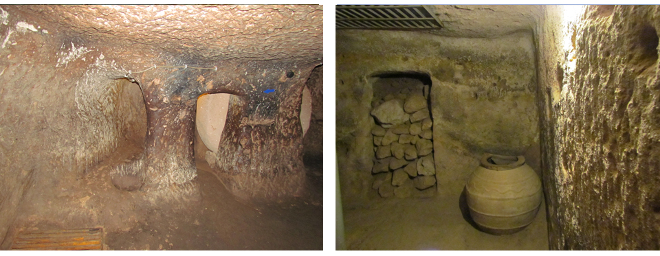 ciudad subterránea de Ozkonak